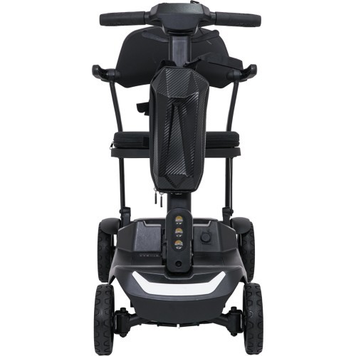 SeniorStar Black Four-Wheel Electric Scooter for Seniors