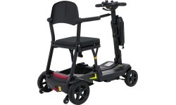 SeniorStar Black Four-Wheel Electric Scooter for Seniors