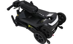 SeniorStar Black Four-Wheel Electric Scooter for Seniors