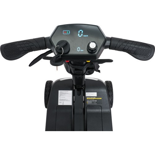SeniorStar Black Four-Wheel Electric Scooter for Seniors