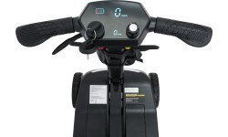 Elektriskais četrriteņu skūteris senioriem SeniorStar, melns