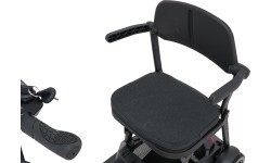 SeniorStar Black Four-Wheel Electric Scooter for Seniors