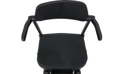 SeniorStar Black Four-Wheel Electric Scooter for Seniors
