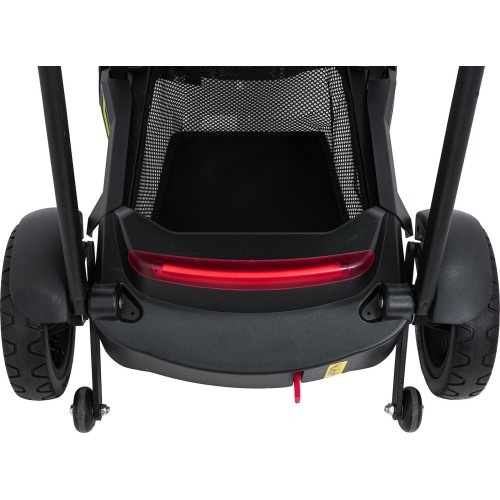 SeniorStar Black Four-Wheel Electric Scooter for Seniors