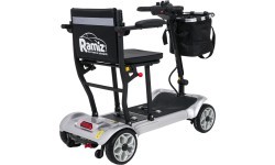 EasyGo Gray Four-Wheel Electric Scooter for Seniors