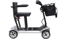EasyGo Gray Four-Wheel Electric Scooter for Seniors