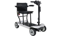 EasyGo Gray Four-Wheel Electric Scooter for Seniors