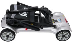 EasyGo Gray Four-Wheel Electric Scooter for Seniors