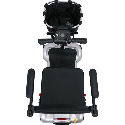 EasyGo Gray Four-Wheel Electric Scooter for Seniors