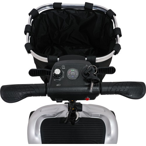 EasyGo Gray Four-Wheel Electric Scooter for Seniors