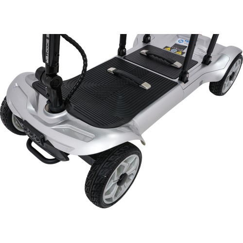 EasyGo Gray Four-Wheel Electric Scooter for Seniors