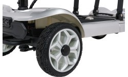 EasyGo Gray Four-Wheel Electric Scooter for Seniors