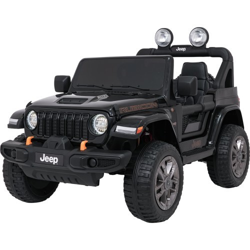 Elektromobilis Jeep Wrangler Rubicon LIFT, melns