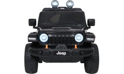 Elektromobilis Jeep Wrangler Rubicon LIFT, melns