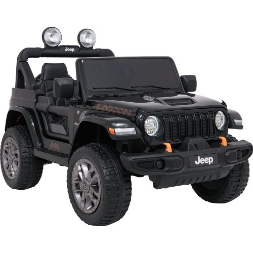 Elektromobilis Jeep Wrangler Rubicon LIFT, melns