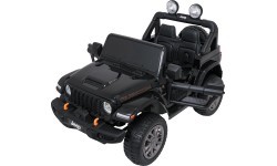 Elektromobilis Jeep Wrangler Rubicon LIFT, melns