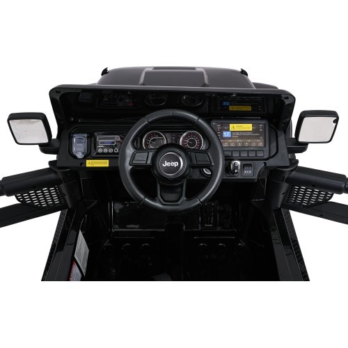 Elektromobilis Jeep Wrangler Rubicon LIFT, melns