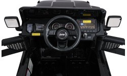 Электромобиль Jeep Wrangler Rubicon LIFT, черный