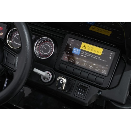 Elektromobilis Jeep Wrangler Rubicon LIFT, melns