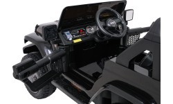 Электромобиль Jeep Wrangler Rubicon LIFT, черный