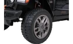 Электромобиль Jeep Wrangler Rubicon LIFT, черный