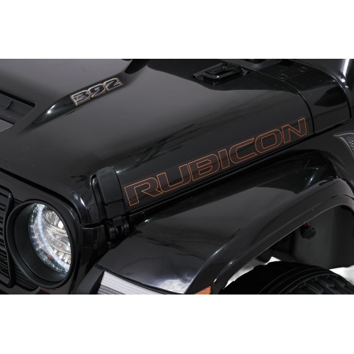 Elektromobilis Jeep Wrangler Rubicon LIFT, melns