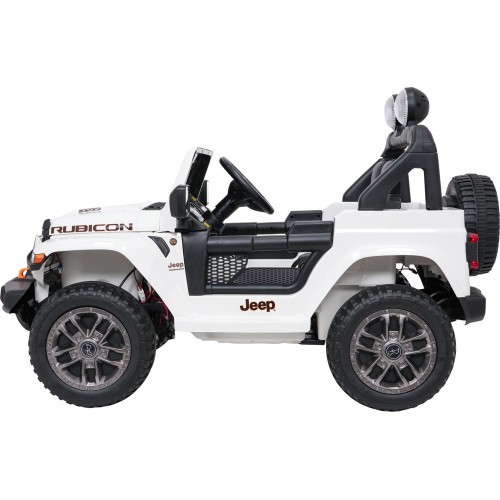 Электромобиль Jeep Wrangler Rubicon LIFT, белый