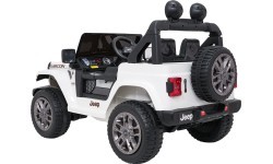 Электромобиль Jeep Wrangler Rubicon LIFT, белый