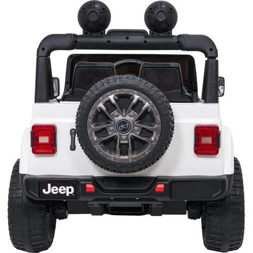 Elektromobilis Jeep Wrangler Rubicon LIFT, balts