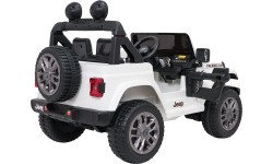 Elektromobilis Jeep Wrangler Rubicon LIFT, balts