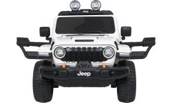 Электромобиль Jeep Wrangler Rubicon LIFT, белый