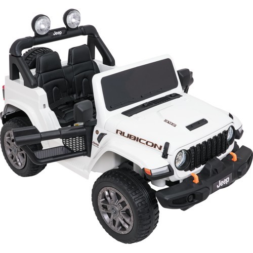 Elektromobilis Jeep Wrangler Rubicon LIFT, balts