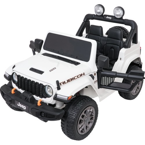 Elektromobilis Jeep Wrangler Rubicon LIFT, balts