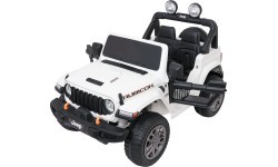 Elektromobilis Jeep Wrangler Rubicon LIFT, balts