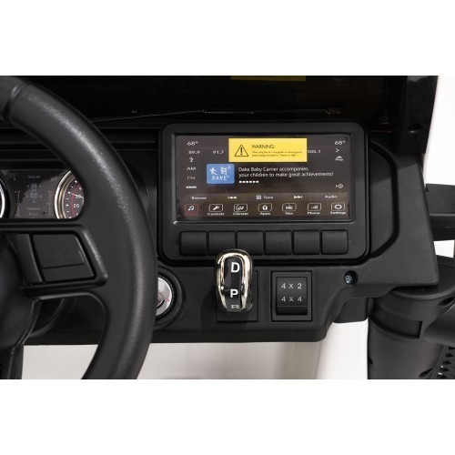 Elektromobilis Jeep Wrangler Rubicon LIFT, balts