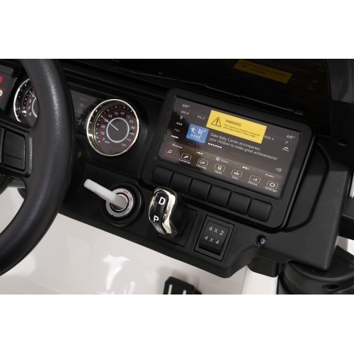 Elektromobilis Jeep Wrangler Rubicon LIFT, balts