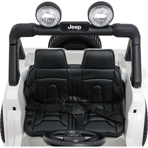 Электромобиль Jeep Wrangler Rubicon LIFT, белый