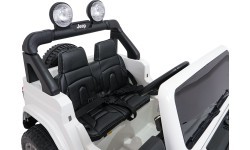 Elektromobilis Jeep Wrangler Rubicon LIFT, balts