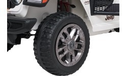 Электромобиль Jeep Wrangler Rubicon LIFT, белый