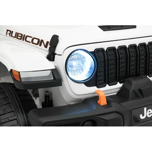 Elektromobilis Jeep Wrangler Rubicon LIFT, balts