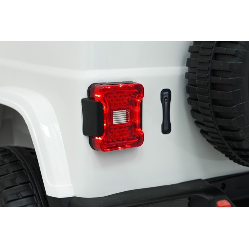 Электромобиль Jeep Wrangler Rubicon LIFT, белый