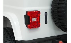 Электромобиль Jeep Wrangler Rubicon LIFT, белый