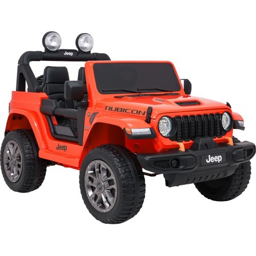Elektromobilis Jeep Wrangler Rubicon LIFT, oranžs
