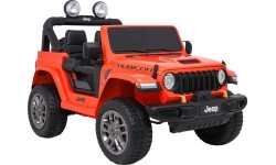 Elektromobilis Jeep Wrangler Rubicon LIFT, oranžs