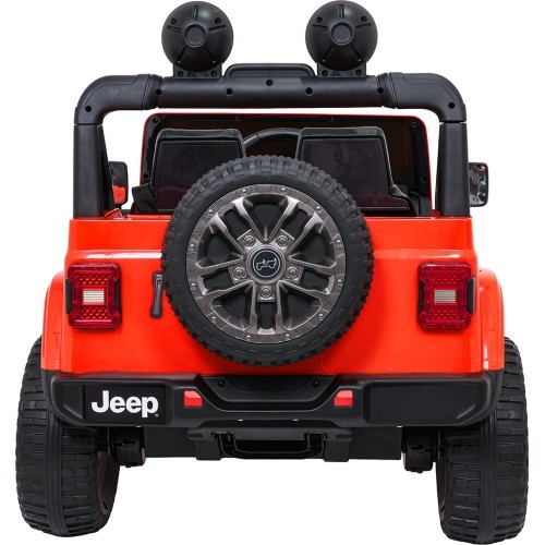 Elektromobilis Jeep Wrangler Rubicon LIFT, oranžs