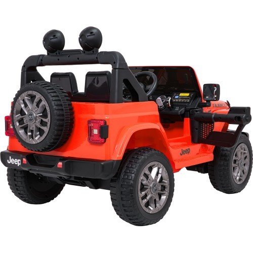 Elektromobilis Jeep Wrangler Rubicon LIFT, oranžs
