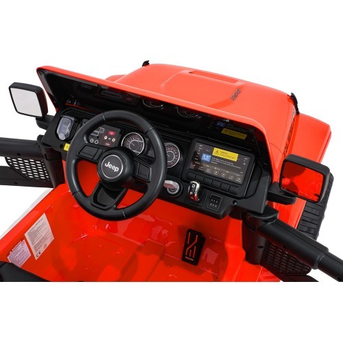 Elektromobilis Jeep Wrangler Rubicon LIFT, oranžs