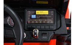 Elektromobilis Jeep Wrangler Rubicon LIFT, oranžs