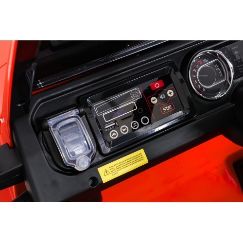 Elektromobilis Jeep Wrangler Rubicon LIFT, oranžs