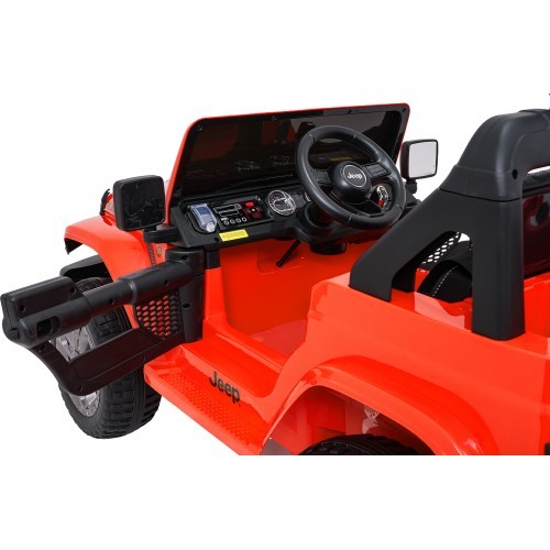 Elektromobilis Jeep Wrangler Rubicon LIFT, oranžs